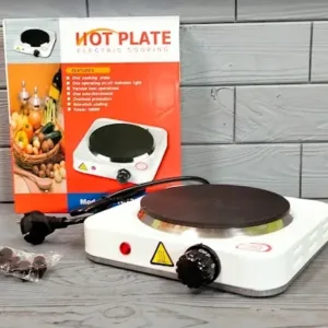 1000W Hot Plate Electric Cooking Stainless Steel in Very Compact Design and Easy to Carry Out