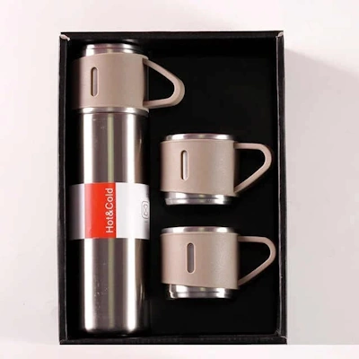 3 in 1 Vacuum Insulated Thermal Flask Set 2 3 in 1 Vacuum Insulated Thermal Flask Set