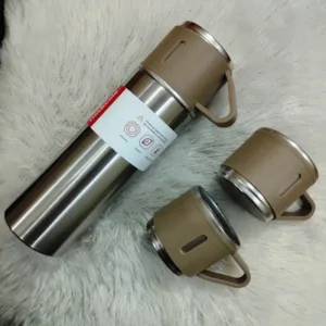 3 in 1 Vacuum Insulated Thermal Flask Set
