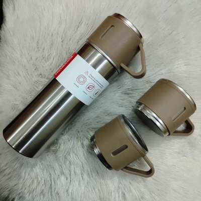 3 in 1 Vacuum Insulated Thermal Flask Set 3 3 in 1 Vacuum Insulated Thermal Flask Set