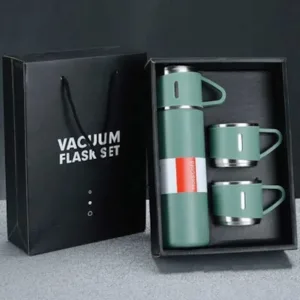 3 in 1 Vacuum Insulated Thermal Flask Set