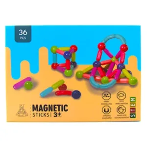 36 pcs Magnetic Sticks Building Blocks Magnetic Construction Set Educational Toys for Kids