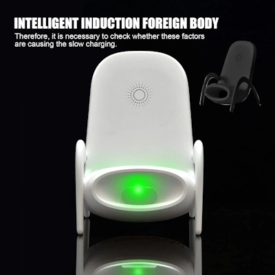 61O18GFbAfL._AC_SL1500_ Mini Chair Wireless Charger with Stand 15W Wireless Fast Charger