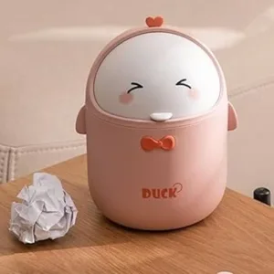 Small Garbage Adorable Cartoon Desktop Trash Large Capacity Compact Size Funny Design Perfect for Home or Office Use Buyers' Favorite