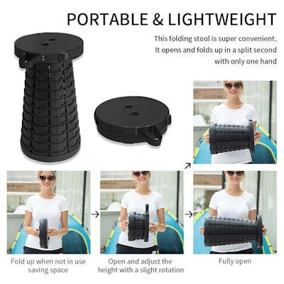 Folding_Stool_Telescopic_Chair_3 Portable Telescopic Stool for Outdoor and Indoor Use - Collapsible, Space-Saving, and Lightweight