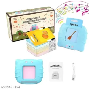 Interactive Picture & Sound Learning Device Animal Vehicle Sounds Flash Cards - 112 Cards, 224 Sounds, Early Education Learning Toy for Preschool Kids