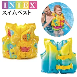 INTEX 59661 life jacket inflatable vest for children 3-5years 18-23kg