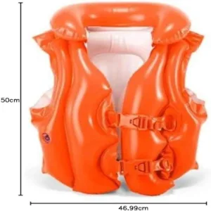Intex 3-6 Years Inflatable Swim Vest Orange