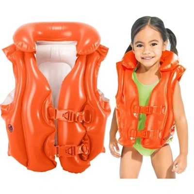 Intex 3-6 Years Inflatable Swim Vest Orange 4 Intex 3-6 Years Inflatable Swim Vest Orange