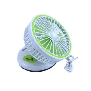 M-2026 Rechargeable Folding Desk Fan With LED Light DE