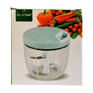 Manual Food Chopper Vegetable Chopper 5 Blades Manual Food Processor Onion Meat -Hand Blenders