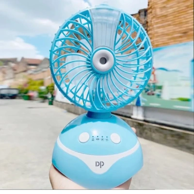 Portable Rechargeable Table Mini Fan With Water Sprayer 2 Portable Rechargeable Table Mini Fan With Water Sprayer