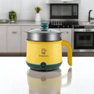 Simplicity 1.8L Multi-Functional Double Layer Electric Cooking Pot