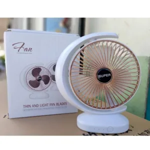 USB Desk Fan, Portable ,3 Speeds & USB Rechargeable Fan for Home Bed Office Outdoor Travel 7.87 X 9 INCH