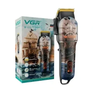 VGR V-953 Graffiti Design Professional Rechargeable Cordless Hair And Beard Trimmer With Stainless Steel Blades