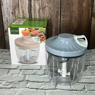 Belscoop Manual Vegetable Chopper 4 Belscoop Manual Vegetable Chopper and Dicer, Stainless Steel Blades