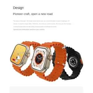 C39 ULTRA HRYFINE PREMIUM 4 IN 1 SMARTWATCH FOR MEN, FREE WATCH STRAP