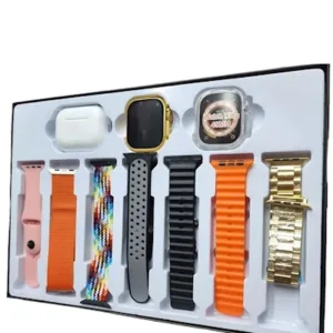 H20 Smart Watch With Wireless Earphone (10 In 1)