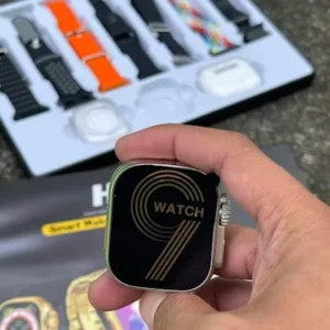 H20 Smart Watch With Wireless Earphone (10 In 1)