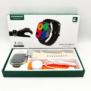 KW 5 Ultra 2 Smartwatch With 3 Different Stylish Belt