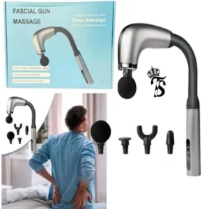 Massage Gun with Extended Handle Revolutionary U-Shaped Back Massager for Neck,Shoulder,Leg