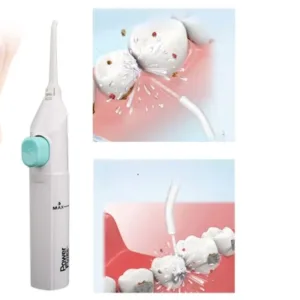Oral Dental Water Power Floss Pick Teeth Cleaning-white