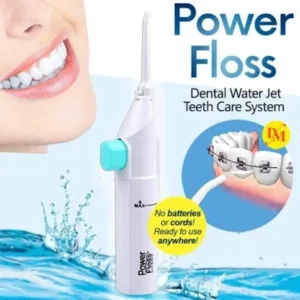 Oral Dental Water Power Floss Pick Teeth Cleaning-white