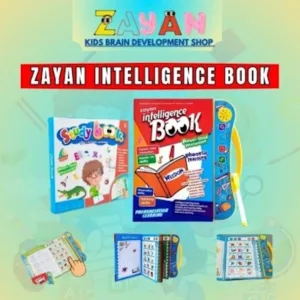 Zayan Rechargeable Intelligence Book for Kids- Update Version