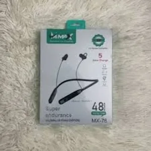Max MX-76 Bluetooth Hanging Neckband Headphone