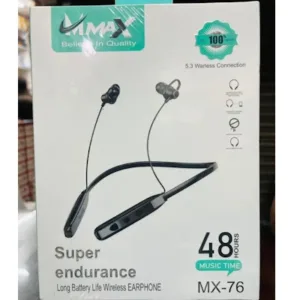 Max MX-76 Bluetooth Hanging Neckband Headphone